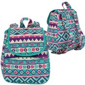 Wholesale - Quilted Tribal Mini 10" Backpack, UPC: 693186409721